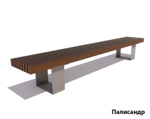 Скамейка садовая Ростов Лиственница 1,8 м