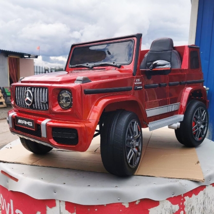 Электромобиль Mercedes Benz G63 AMG BBH-0003 красный, фото 1