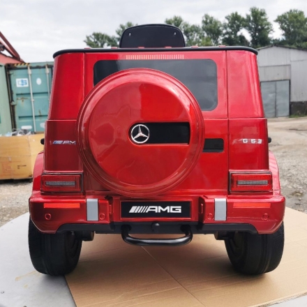 Электромобиль Mercedes Benz G63 AMG BBH-0003 красный, фото 3