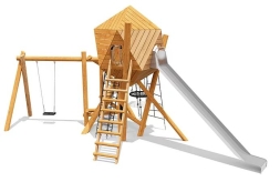 Игровой комплекс Эко VST 0024/3 для детской площадки, фото 1 Игровой комплекс Эко VST 0024/3 для детской площадки, фото 1