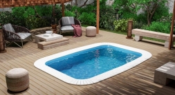 Бассейн 3х2х1,35м. Дейтон FAROL (чаша и оборудование), фото 1