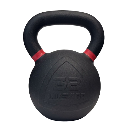 Чугунная гиря LIVEPRO Kettlebell вес: 6 кг , фото 10