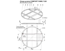 Купель COMFORT FAMILY 220 COLD (термососна), фото 11
