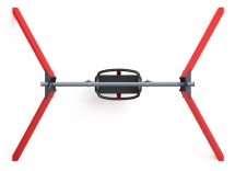 Качели М1 (красный) - ИО 11.М.04.03-01