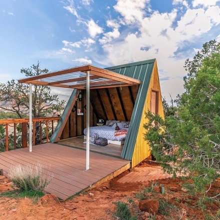 Шалаш с террасой, фото 1