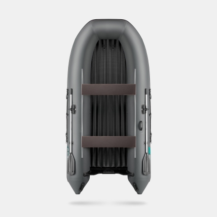 GLADIATOR E 330 S AIR SPORT Темно-серый моторная лодка ПВХ, фото 4