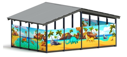 Теневой навес (Дино) - МФ 70.6.4-13, фото 3