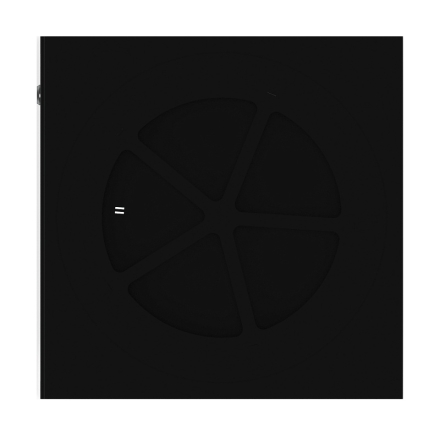 Урна парковая с пепельницей (черная) - МФ 50.02.05-01 (под анкера), фото 5