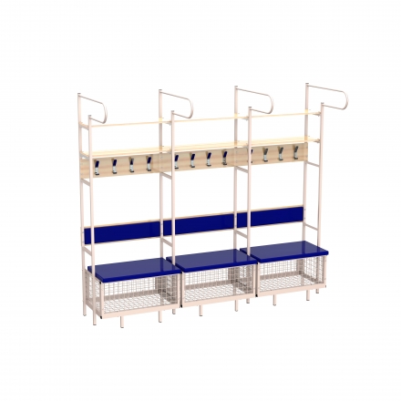 Индивидуальное место хоккеиста трехсекционное, фото 1