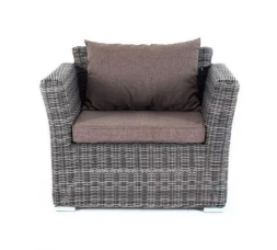 Зона 10 Капучино лаунж-зона из искусственного ротанга, цвет графит, фото 18