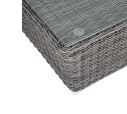 Зона 10 Капучино лаунж-зона из искусственного ротанга, цвет графит, фото 12