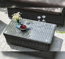 Зона 10 Капучино лаунж-зона из искусственного ротанга, цвет графит, фото 11