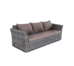 Зона 10 Капучино лаунж-зона из искусственного ротанга, цвет графит, фото 10