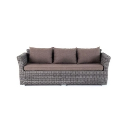 Зона 10 Капучино лаунж-зона из искусственного ротанга, цвет графит, фото 9