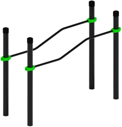 Воркаут ЛОВ 108 зеленый ВТ 102.06-02, фото 4