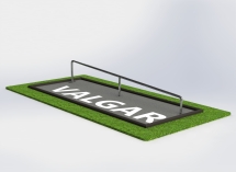 Рейл Слант, с уклоном, без закладных