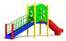 Детская горка Просто Н=900 для игровой площадки Детская горка Просто Н=900 для игровой площадки