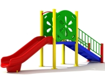 Детская горка Просто Н=900 для игровой площадки Детская горка Просто Н=900 для игровой площадки