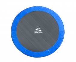 Батут DFC Trampoline Fitness 14ft наружн.сетка, синий (427см)(два короба), фото 5