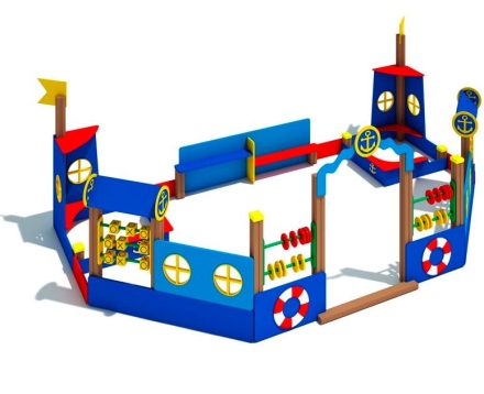 Песочный дворик Морской для детской площадки, фото 2