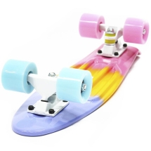 Пластиковый скейтборд-круизер Hubster Cruiser 22" Paris