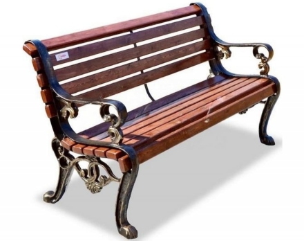 Скамейка чугунная Гефест 1,8 м, фото 1