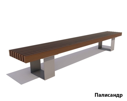 Скамейка садовая Ростов Лиственница 1,5 м, фото 1