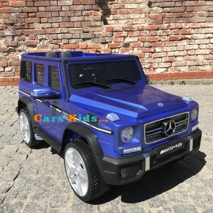 Электромобиль Mercedes-Benz G65 AMG синий, фото 2