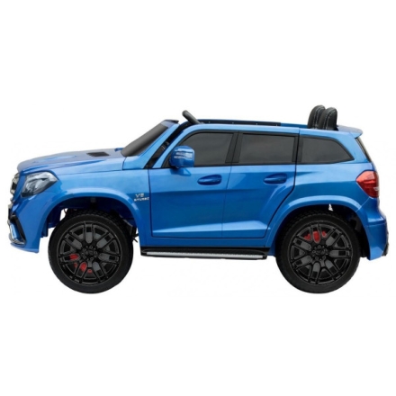 Детский электромобиль Mercedes Benz GLS63 LUXURY 4x4 12V 2.4G - Blue - HL228-LUX, фото 5