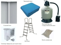 Бассейн PoolMagic Wood 9,1x4,6x1,3 м Premium, фото 2