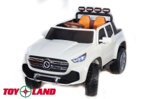 Полноприводный электромобиль Mercedes-Benz PICKUP 4х4 с пультом (Белый) YBD5478