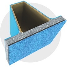 Бассейн 6,5х3,67х1,4-1,65м. Эльбрус Marshall Pools (чаша)