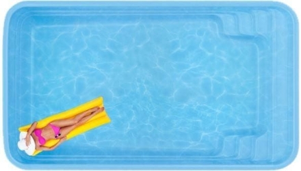 Бассейн 6,5х3,67х1,4-1,65м. Эльбрус Marshall Pools (чаша), фото 1