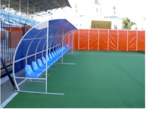 Кабинки для запасных игроков крытые