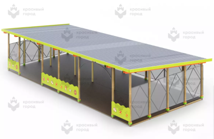 Теневой навес тип-6.6, фото 1