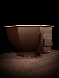 Банный чан KELLEK Savanna AISI 304 на 4-5 человек, фото 7