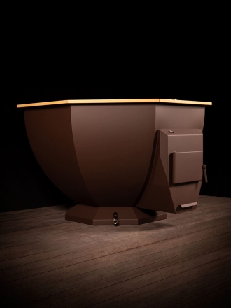 Банный чан KELLEK Savanna AISI 304 на 4-5 человек, фото 7