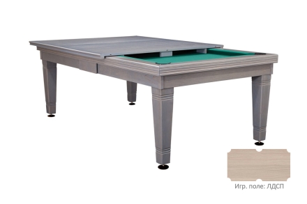 Стол бильярдный обеденный «Эльзас-2» 6,5 футов, пул, ольха, шпон ясеня, ЛДСП, фото 4
