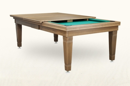 Стол бильярдный обеденный «Эльзас-2» 6,5 футов, пул, ольха, шпон ясеня, ЛДСП, фото 8