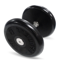 Гантель Barbell 15 кг классик с вращающейся ручкой хром Гантель Barbell 15 кг классик с вращающейся ручкой хром