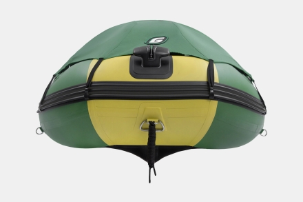 Gladiator C 330 AL ACTIVE Зелено-оливковый моторная лодка ПВХ Алюминиевый пайол, фото 9