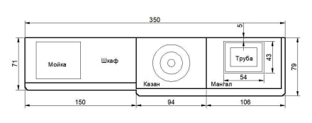 Мангал с казаном Лава, фото 2