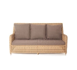 Зона 5 Гляссе лаунж-зона из искусственного ротанга, цвет соломенный, фото 13