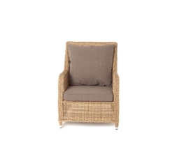 Зона 5 Гляссе лаунж-зона из искусственного ротанга, цвет соломенный, фото 14