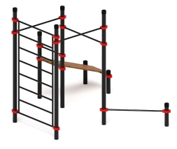 Воркаут 108 красный ВТ 12.17-01, фото 4 Воркаут 108 красный ВТ 12.17-01, фото 4