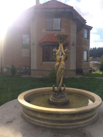 Фонтан Королевский и русалки в золоте, фото 6