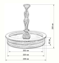 Фонтан Королевский и русалки в золоте Фонтан Королевский и русалки в золоте