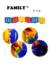 Разноцветный детский игровой заборчик FAMILY F-718, фото 2