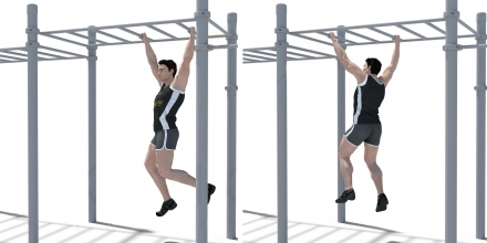 Комплекс из турников и рукохода Диксон, фото 6