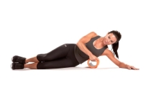 Массажный цилиндр GRID 33 см черный Массажный цилиндр GRID 33 см черный